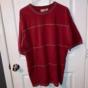 Denim Ridge Shortsleeved Pullover Casual Cotton Top